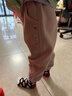 凡獵女童褲子春裝洋氣寶寶運動(dòng)褲外穿休閑褲長(cháng)褲兒童百搭衛褲春秋 曬單實(shí)拍圖