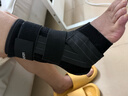 GALVARAN護踝防崴腳扭傷固定支具韌帶損傷恢復運動(dòng)跑步腳腕套籃球護具 加長(cháng)固定支具【右腳】黑色 M【適合鞋碼35-39碼】 曬單實(shí)拍圖