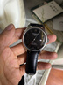 天梭（TISSOT）官旗  瑞士手表力洛克系列時(shí)尚自動(dòng)機械男表送男友新年禮物 【龔俊同款】黑盤(pán)皮帶 曬單實(shí)拍圖