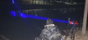 哈拿（TRE-Hana）夜釣燈恒功率釣魚(yú)燈激光大炮大功率超亮手機遙控黑坑紫光藍光燈 紅色H1996S恒功率夜釣燈 燈+燈包+充電器+1.81米支架 曬單實(shí)拍圖