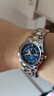 柏達茄瑞士名牌女士手表潮流防水休閑商務(wù)雙日歷韓版石英手表女士夜光表 782間金藍面鋼帶款 28mm 曬單實(shí)拍圖