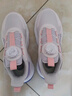 361°【山尋】童鞋男女童運動(dòng)休閑鞋秋冬新款中大童鞋子旋鈕扣跑鞋 霜粉色/羽毛白 36 曬單實(shí)拍圖