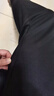 羅蒙（ROMON）加絨休閑褲子男秋冬季保暖商務(wù)潮流厚西褲彈力百搭通勤 黑35 曬單實(shí)拍圖