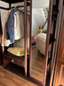 溥畔新中式烏金木全實(shí)木衣帽架臥室簡(jiǎn)易落地晾掛衣服一體實(shí)木穿衣鏡 衣帽架(1.38米) 非洲烏金木 曬單實(shí)拍圖