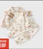 嬰兒分體套裝純棉春秋款女寶國潮韓版四季衣服新生兒內衣套裝a類(lèi) 16814國潮小鹿 73 曬單實(shí)拍圖