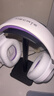 漫步者（EDIFIER）HECATE G2無(wú)線(xiàn)7.1版頭戴式藍牙耳機2.4G無(wú)線(xiàn)有線(xiàn)三模專(zhuān)業(yè)電腦游戲降噪電競耳麥超長(cháng)續航聽(tīng)聲辨位 白紫色+耳機支架 G2無(wú)線(xiàn)7.1 曬單實(shí)拍圖