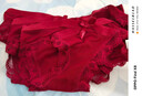 莫代爾 紅色內褲女蕾絲女款無(wú)痕性感新款秋冬女士本命年三角短褲 酒紅+酒紅+酒紅 3條 M (160) 曬單實(shí)拍圖