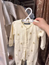 全棉時(shí)代嬰兒衣服連體衣秋冬裝風(fēng)柔棉暖絨寶寶冬季保暖棉服 玩趣叢林66碼 曬單實(shí)拍圖