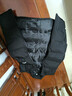 回力棉馬甲男秋冬季保暖加厚外穿男士立領(lǐng)坎肩休閑棉服男裝黑色2XL 曬單實(shí)拍圖