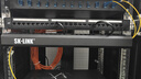 SK-LINK 光纖配線(xiàn)架 12口12芯SC單模機架式光纖終端盒滿(mǎn)配尾纖法蘭盤(pán) 光纜熔接盒續接盤(pán) SK-GXH12SM-SC 曬單實(shí)拍圖
