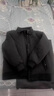 勁霸羽絨服新款桑蠶絲棉衣男士冬季輕薄棉服外套休閑加厚翻領(lǐng)棉襖上衣 黑色 3XL 150-165斤 曬單實(shí)拍圖