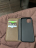花虎（HANATORA）iPhone14Promax手機殼黑色翻蓋真皮蘋(píng)果14Puls手機套輕奢皮套高端商務(wù)男款女生高級感全包防摔 大象灰色 iPhone 14（6.1寸） 曬單實(shí)拍圖