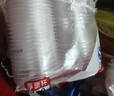 一次性杯子食品級塑料杯加厚中號大號航空杯家用茶杯耐高溫航空杯 180ml-網(wǎng)格款 50只（1包） 曬單實(shí)拍圖