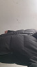 威可多（VICUTU）【冒險家二代】送男友男士潮流羽絨服舒暖御寒商務(wù)羽絨服 碳黑色 L 曬單實(shí)拍圖