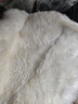 加大羊皮床墊皮毛一體雙人褥子冬季加厚防潮保暖床毯家用長(cháng)毛床毯 白色 澳洲羔羊皮毛 1.8x2米 曬單實(shí)拍圖
