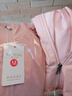短款外套女春夏新款純色雙層連帽小風(fēng)衣寬松胖MM休閑戶(hù)外防風(fēng)上衣 粉紅色 【短款外套女】春秋夏可穿 M 建議【85-100斤】 曬單實(shí)拍圖