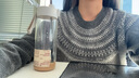 MUJI女式 使用安第斯羊毛提花編織毛衣 套頭女款費爾島25年冬季女裝 灰色圖案 XL (165/92A) 曬單實(shí)拍圖