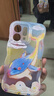 小莓介油畫(huà)海豚透明隱形雙支架適用opporeno14pro手機殼新女款reno13高級11防摔Findx8pro硅膠全包保護套 板凳雙支架-彩底油畫(huà)海豚 OPPO Reno14 曬單實(shí)拍圖