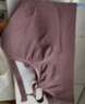 海貍嗨哩哺乳內衣孕婦云提拉聚攏舒適無(wú)痕文胸防懷孕喂奶下垂專(zhuān)用孕婦內衣 木槿紫 L（115-135斤/ 80B-E,85B） 曬單實(shí)拍圖