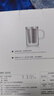 尚明（SAMADOYO）耐熱玻璃泡茶杯茶水分離不銹鋼過(guò)濾辦公茶杯帶蓋帶把透明水杯家用 透明500ml 曬單實(shí)拍圖