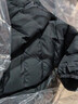優(yōu)衣庫童裝男女童PUFFTECH空氣棉服可機洗連帽外套排骨棉服478123 09 黑色 160 曬單實(shí)拍圖