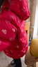 巴拉巴拉童裝兒童羽絨服女童2025新款春裝紅色拜年服甜美外套大童新年衣服 曬單實(shí)拍圖
