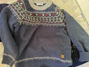 戴維貝拉兒童毛衣套頭衫秋裝男童中大童休閑長(cháng)袖針織上衣 曬單實(shí)拍圖