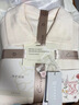 嫚熙（EMXEE）秋冬空氣棉月子服孕婦哺乳保暖睡衣產(chǎn)后夾棉家居服套裝 香草白「暖芯空氣棉 三層鎖溫」 適合10~20℃ XL（適穿140-165斤） 曬單實(shí)拍圖