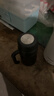 天喜辦公保溫杯商務(wù)帶把手帶濾網(wǎng)茶杯316不銹鋼水杯壺紳士黑1000ml 曬單實(shí)拍圖