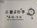 DEATKN德國鐘表掛鐘客廳新款高級感掛表現代簡(jiǎn)約大氣個(gè)性創(chuàng  )意時(shí)鐘表掛墻 無(wú)擺件 大號豪華大禮包+配件免費換 20英寸以上 曬單實(shí)拍圖