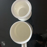 泥印 禪意玉瓷茶杯陶瓷馬克杯帶蓋過(guò)濾茶水分離杯德化白瓷辦公室喝水 S61-002L上善若水杯簡(jiǎn)裝 曬單實(shí)拍圖