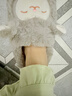 名創(chuàng  )優(yōu)品（MINISO）羊咩咩棉拖鞋女秋冬包跟家居室內厚底月子毛毛拖鞋深灰包跟38-39 曬單實(shí)拍圖