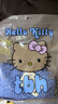 野獸派家居（tbh）三麗鷗Hello Kitty天絲棉家居服套裝可外穿睡衣 長(cháng)款 牛仔豹紋 S 曬單實(shí)拍圖