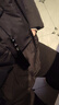 鴨鴨（YAYA）羽絨服女短款2025年新款中式盤(pán)扣流蘇衣服時(shí)尚國潮保暖鴨絨外套XH 黑色 M /160 曬單實(shí)拍圖