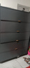 鐵門(mén)鞋柜鋼制家用大容量防塵靠墻一體鞋架入戶(hù)玄關(guān)室內多層收納柜 升級鐵門(mén)款-1200寬灰色-5門(mén)11層 曬單實(shí)拍圖