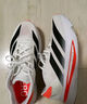 adidas 二代閃充跑鞋 ADIZERO SL2 M WIDE競訓體測跑鞋男阿迪達斯 灰白/黑色/亮紅   41 曬單實(shí)拍圖