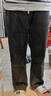 JEEP SPIRIT吉普純棉休閑褲男秋冬季寬松直筒褲子男工裝闊腿褲 灰色加絨 XL 曬單實(shí)拍圖