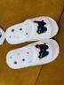 梵昇昱卡通棉拖鞋女可愛(ài)加絨加厚秋冬季新款毛絨鞋保暖家用棉鞋女 白色 40-41 曬單實(shí)拍圖