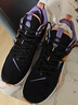 特步（XTEP）【門(mén)店同款】2024冬季新款御風(fēng)TD實(shí)戰籃球鞋男 黑/藤蘿紫 43 曬單實(shí)拍圖
