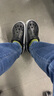 CROCS卡駱馳貝雅卡駱班|205089 黑色/白色-066 41/42(260mm)  曬單實(shí)拍圖