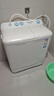 海爾（Haier）半自動(dòng)雙桶洗衣機 12KG大容量 雙缸 一級能效 家電國家補貼以舊換新京東自營(yíng) XPB120-81D2 曬單實(shí)拍圖