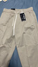 杰克·瓊斯（JACK&JONES） 男裝秋季休閑褲時(shí)尚潮流抽繩腰頭雙側插袋字母刺繡長(cháng)褲225314025 曬單實(shí)拍圖