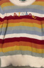 幼歌（YOUGE）嬰幼兒秋季新款繽紛彩虹條紋寬松長(cháng)袖毛衣舒適軟綿上衣 彩虹條 80 cm 曬單實(shí)拍圖
