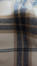 優(yōu)衣庫男女裝法蘭絨格子襯衫長(cháng)袖襯衣薄外套481225 480770 481225/30淺米色 M 曬單實(shí)拍圖