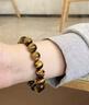 BJYL招財黃虎眼石手鏈男士霸氣虎睛石轉運珠手串女輕奢小眾情侶款手飾 10mm【男女通用】 曬單實(shí)拍圖