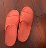 科柔（KENROLL）男女士浴室居家戶(hù)外防滑拖鞋夜光家居涼拖鞋 熔巖橙 39-40(250mm) 曬單實(shí)拍圖