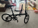 大行（DAHON）青春版P8折疊自行車(chē)20寸8速成人超輕男女式單車(chē)KAC081 消光黑 曬單實(shí)拍圖