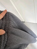 優(yōu)衣庫男裝女裝針織舒適九分褲/搖粒絨內里長(cháng)褲褲子479933 483658 479933/08深灰色 M 曬單實(shí)拍圖