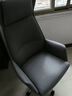 辦公老板椅電腦椅萬(wàn)向輪簡(jiǎn)約現代升降轉椅經(jīng)理主管椅大班皮椅子 高背黑色西皮椅 曬單實(shí)拍圖