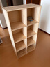 立太（LEADTEK）全實(shí)木書(shū)架置物架落地實(shí)木書(shū)柜展示柜學(xué)生收納柜矮柜柜子儲物柜 【店長(cháng)推薦】二層8格120x30x60cm-送防撞角套 曬單實(shí)拍圖
